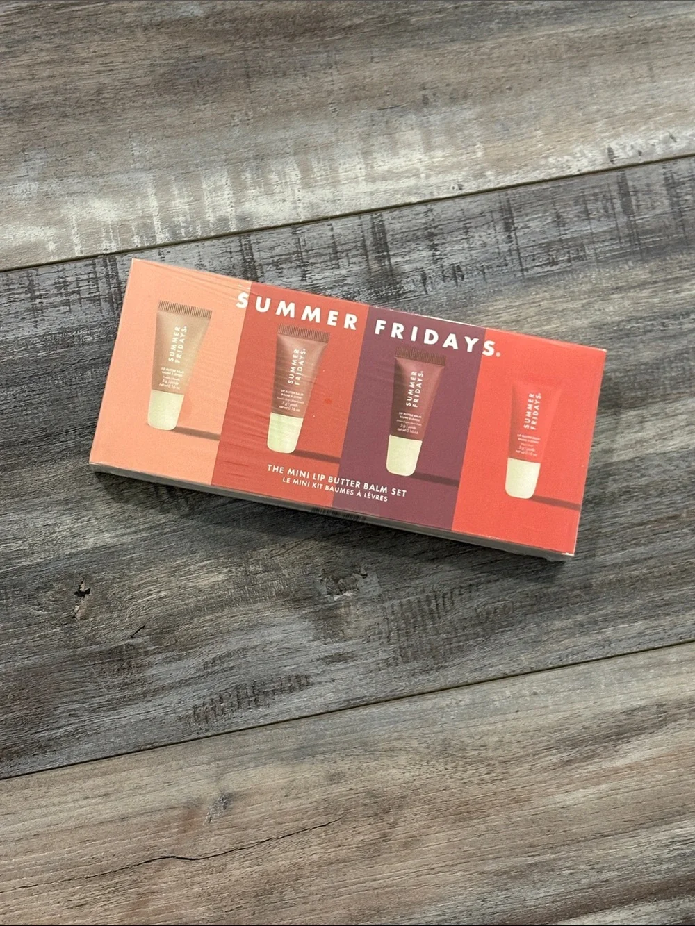 SUMMER FRIDAYS The Mini Lip Butter Balm 4 pack set